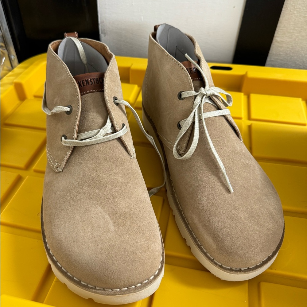 Birkenstock Harris Men Ankle Boots Sand
